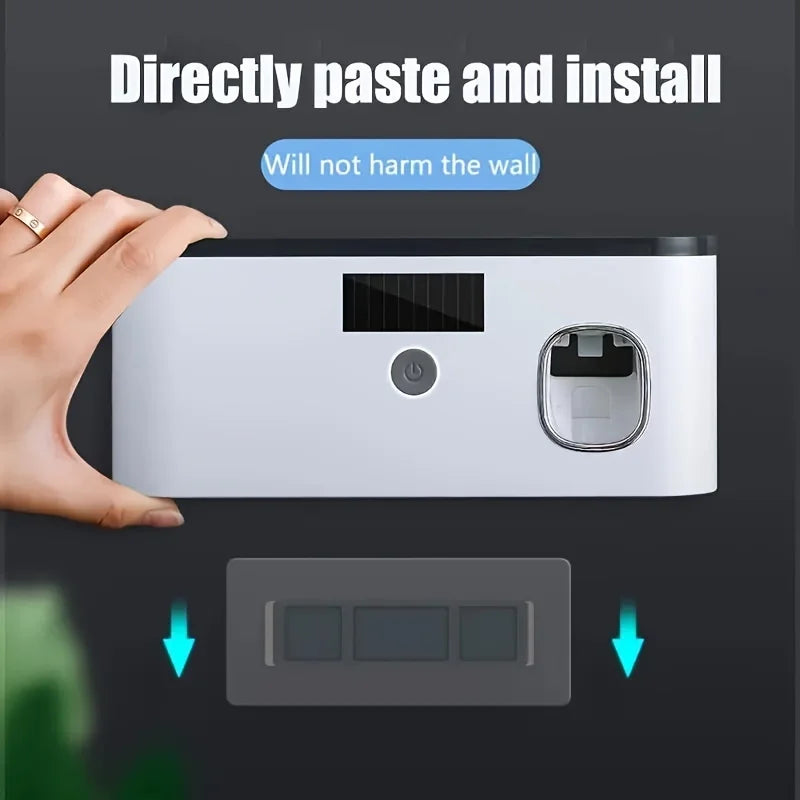 Automatic toothpaste dispenser
