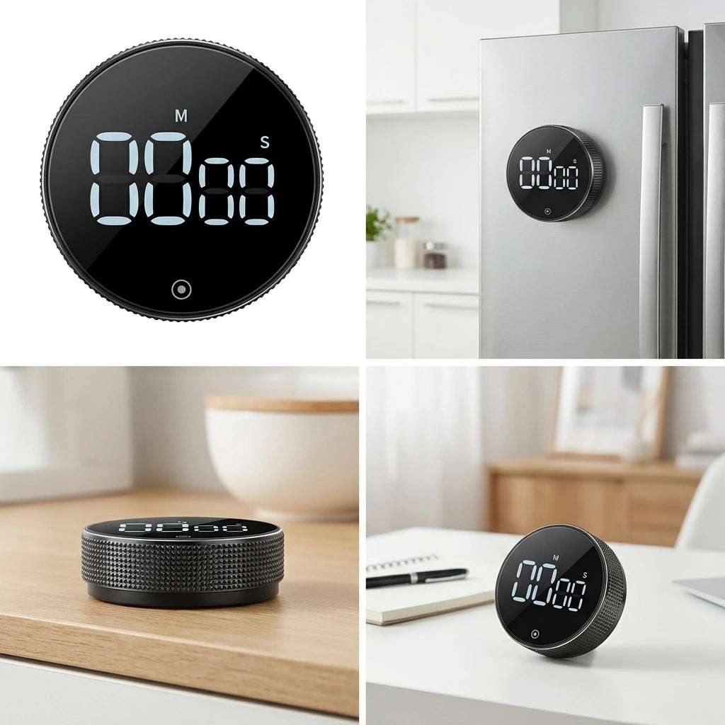 Magnetic Digital Kitchen Timer