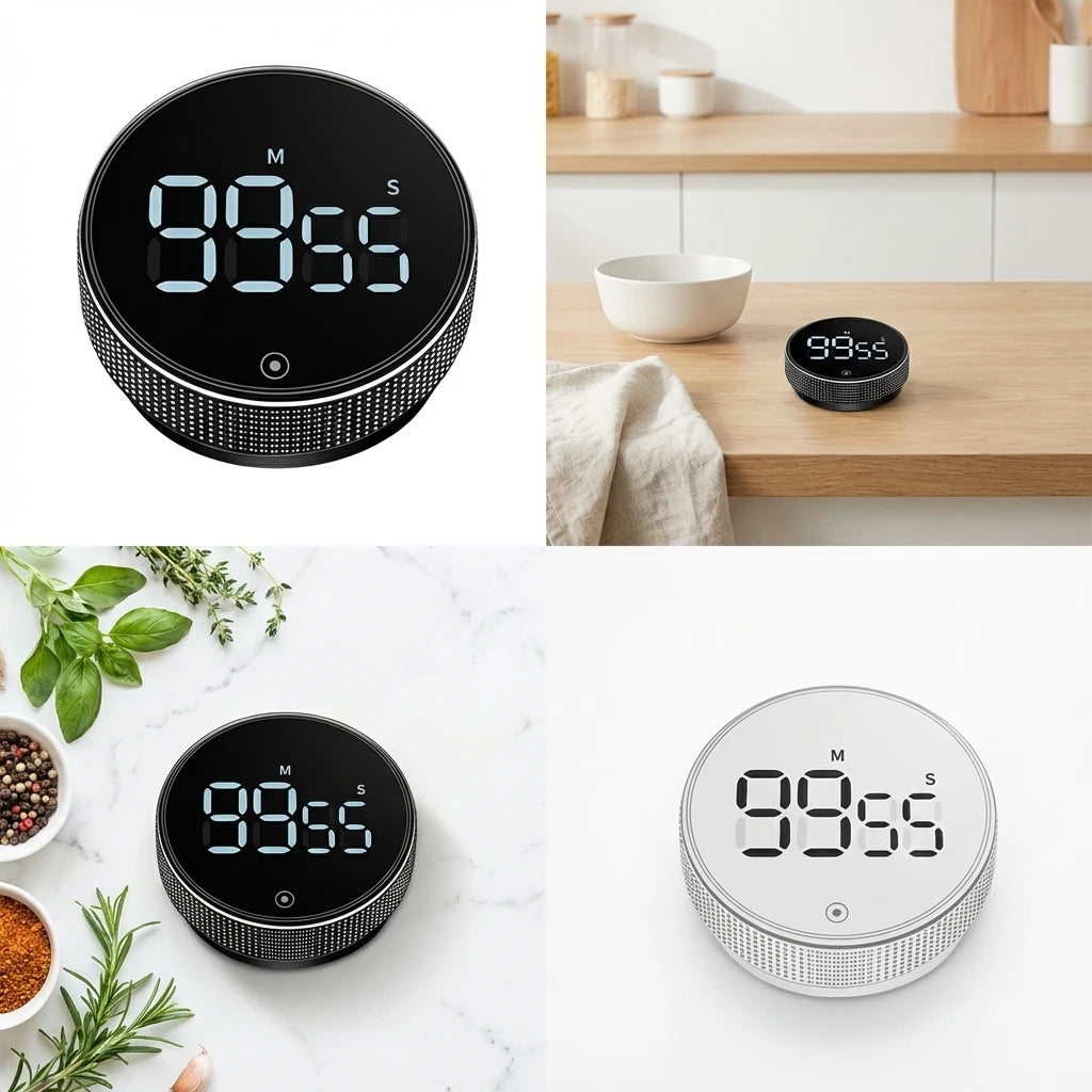 Magnetic Digital Kitchen Timer