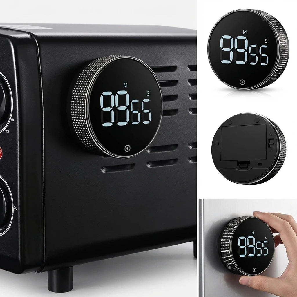 Magnetic Digital Kitchen Timer