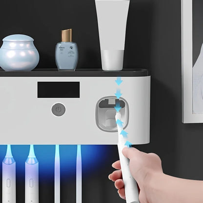Automatic toothpaste dispenser