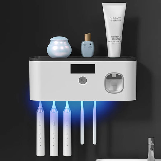 Automatic toothpaste dispenser